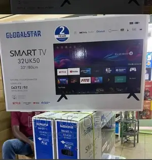 32inch Globalstar Smart Andriod Framless Tv With Bluetooth