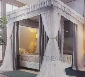 5by6 Hotel Collection Mosquito Net With Stands -White