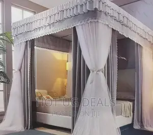6by6 Hotel Collection Mosquito Net With Stands -White