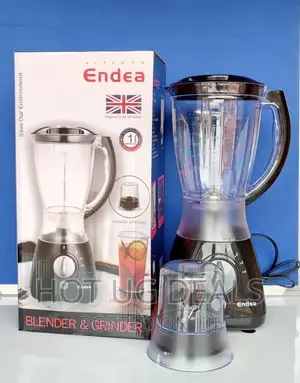 2 in 1 Endea Electric Juice Blender 1.5L -Black