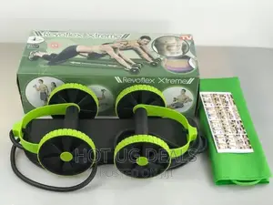 Revoflex Xtreme Resistance Workout Machine – Black, Green