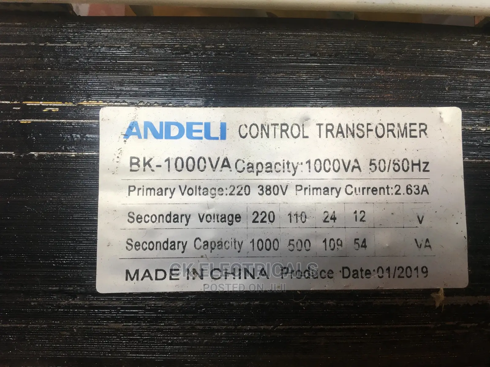 Electrical Transformer Andeli (All Sizes Are Available)