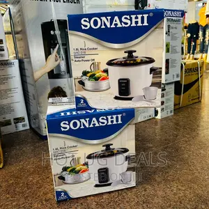Sonashi 1.8l Rice Cooker With Steamer Src-318 - White