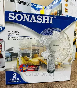 Sonashi Wall Fan | Sf-8029w - White
