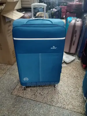 Original Cloth Suitcases Made by Monde.Medium( Blue)
