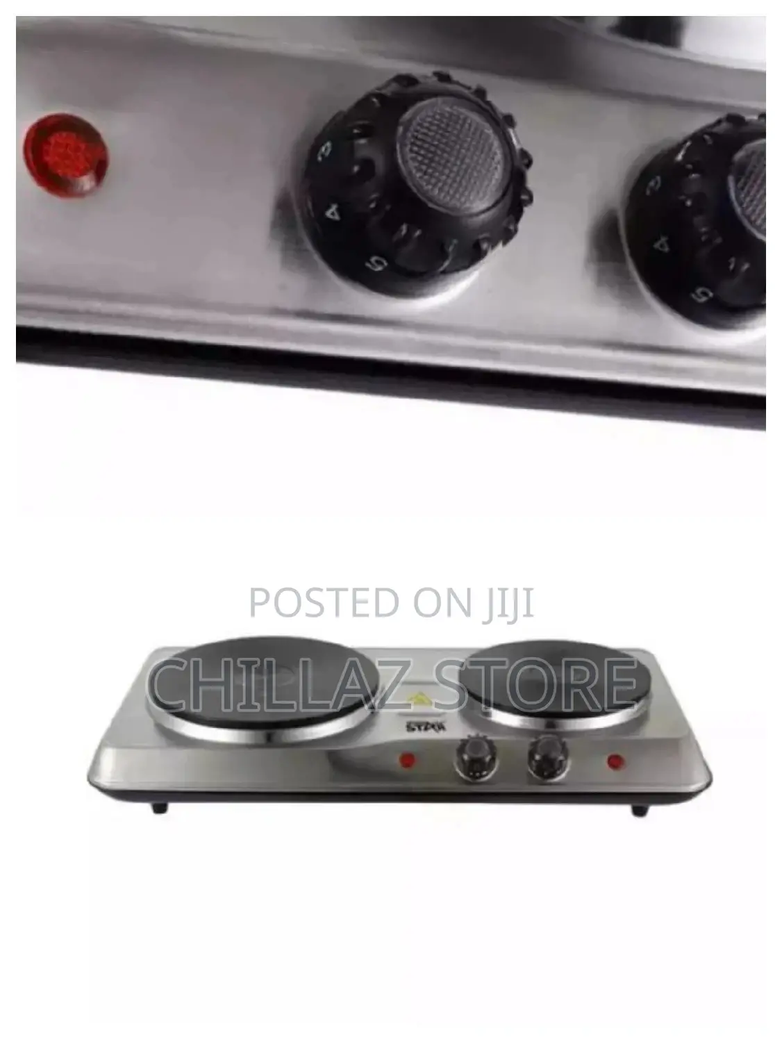 Winning Star Double Electric Burner
