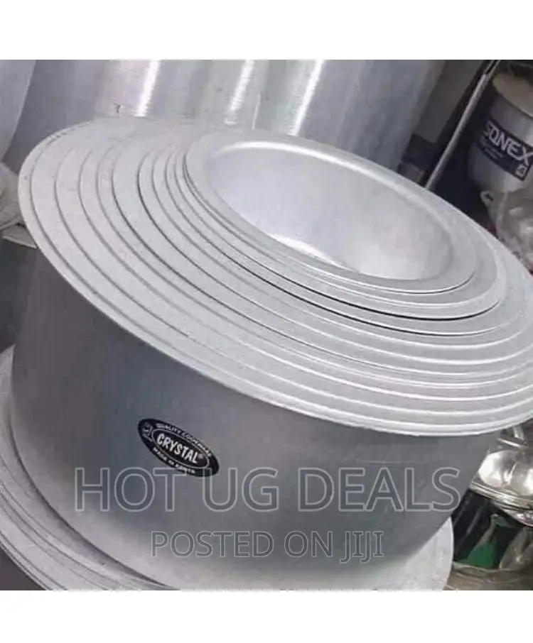 Crystal 12 Piece Stainless Steel Saucepans – Silver