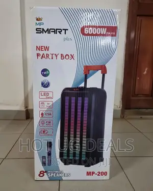 MP-100 New Party Speaker Smartplus - Black