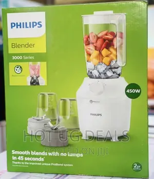 Philips Blender 3000 Series 1.9l Capacity -white