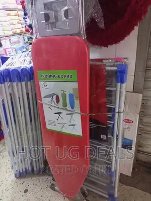 Large Size Foldable Ironing Board With Stands- Multicolor