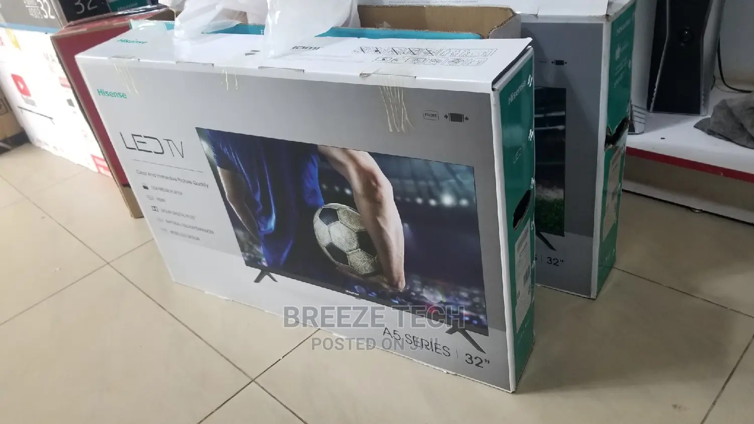 32" Framless Tv Digital Hisense