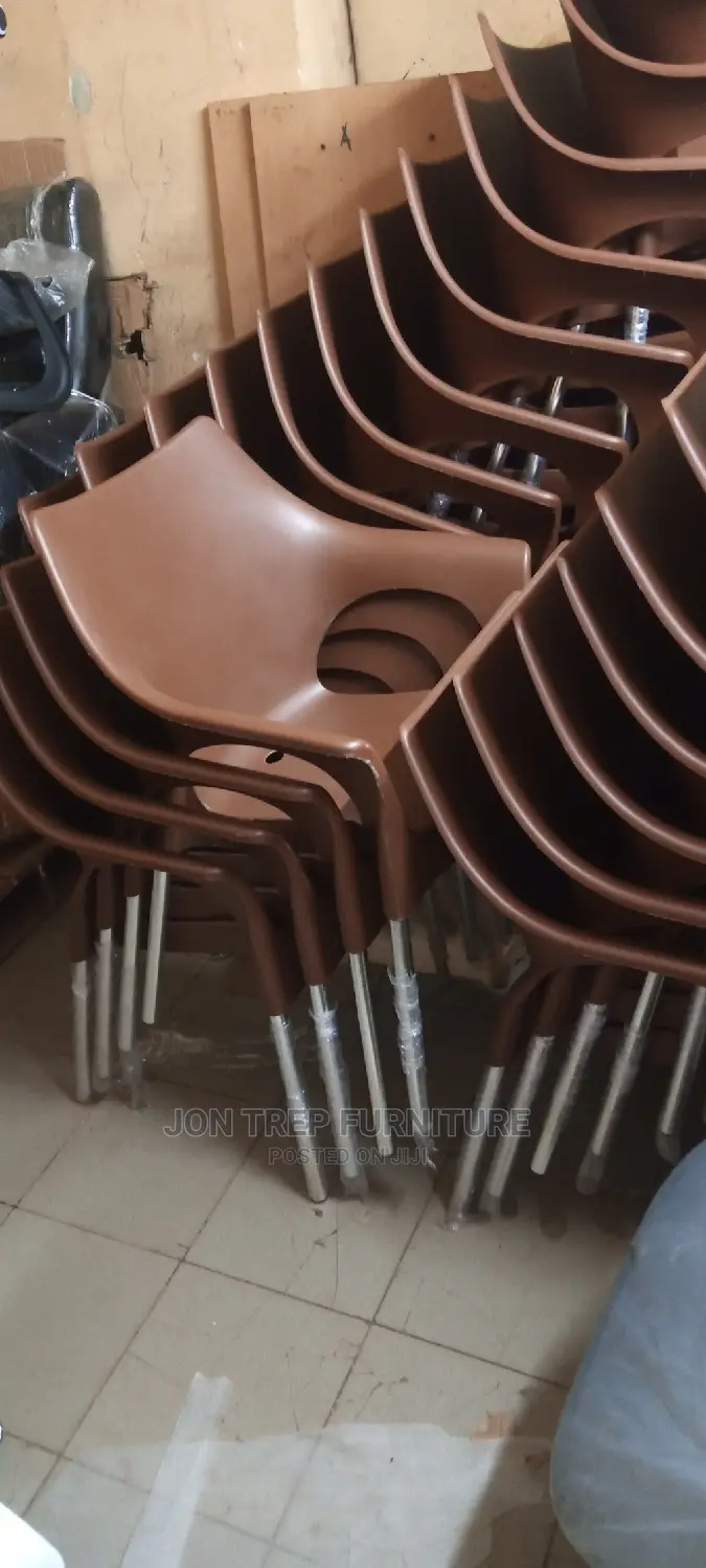 Restaurant Plastic Chairs Brown