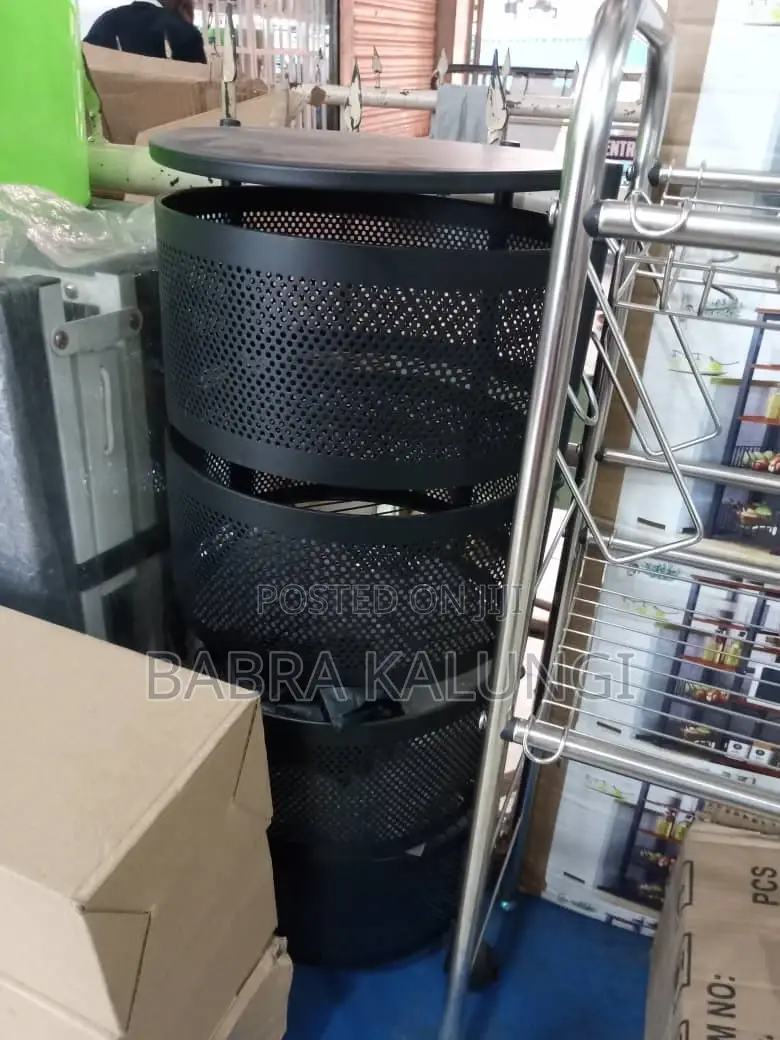 Black Kitchen Organizer