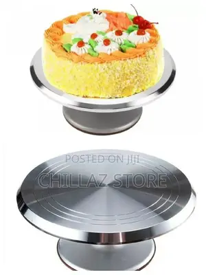 Stainless Steel Rotating Cake Turntable