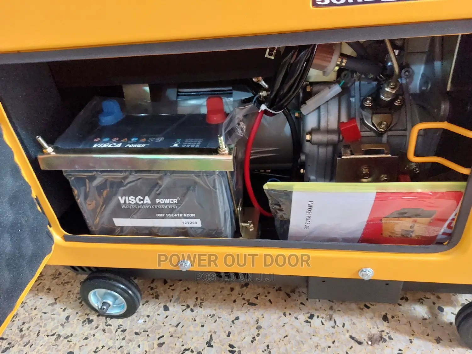 7 Kva Japan Power Solution Silent DIESEL Generator