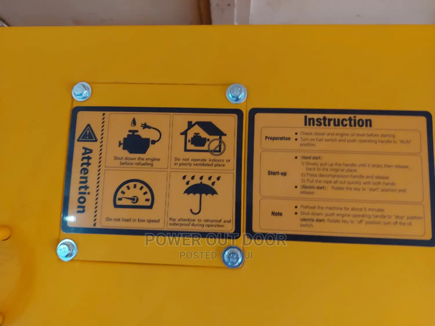 7 Kva Japan Power Solution Silent DIESEL Generator