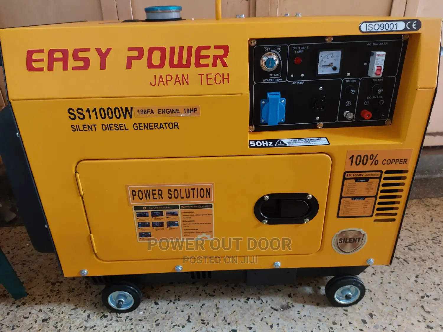 7 Kva Japan Power Solution Silent DIESEL Generator