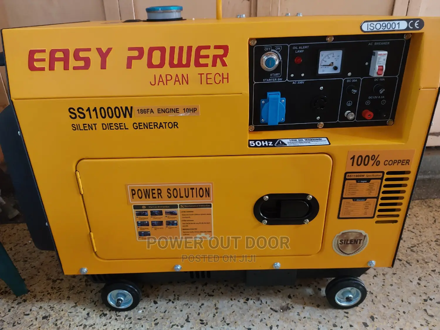 7 Kva Japan Power Solution Silent DIESEL Generator
