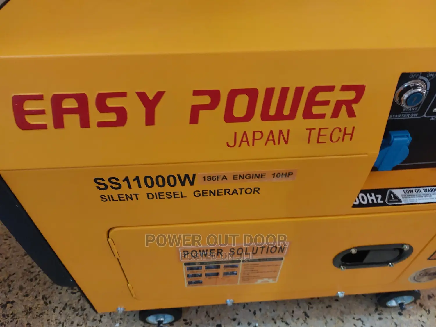 7 Kva Japan Power Solution Silent DIESEL Generator