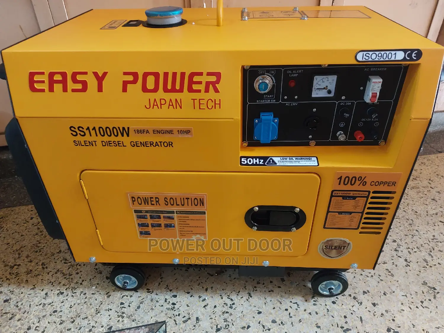 7 Kva Japan Power Solution Silent DIESEL Generator