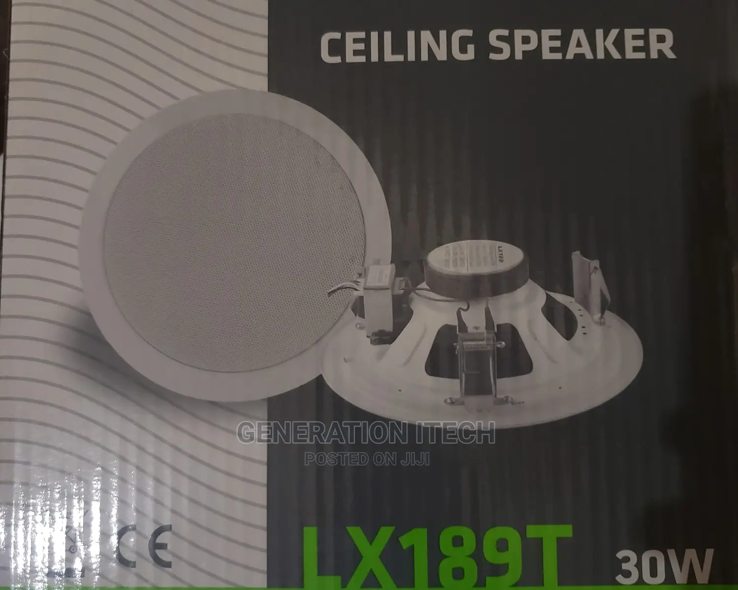 Lecxo Ceiling Speaker - 30 Watts - 8 Inch