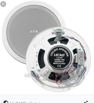 Lecxo Ceiling Speaker - 30 Watts - 8 Inch