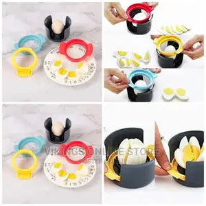 4 In1 Egg Slicer Cutter for Hard Boiled Eggs-