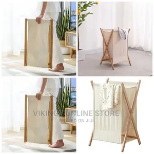 Foldable Clothes Laundry Basket Bag