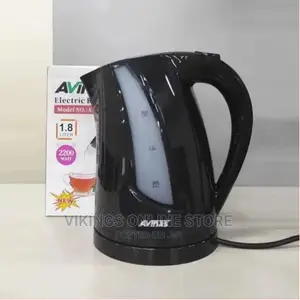 AVINAS 1.8L Automatic Switch Off Black Electric Kettle
