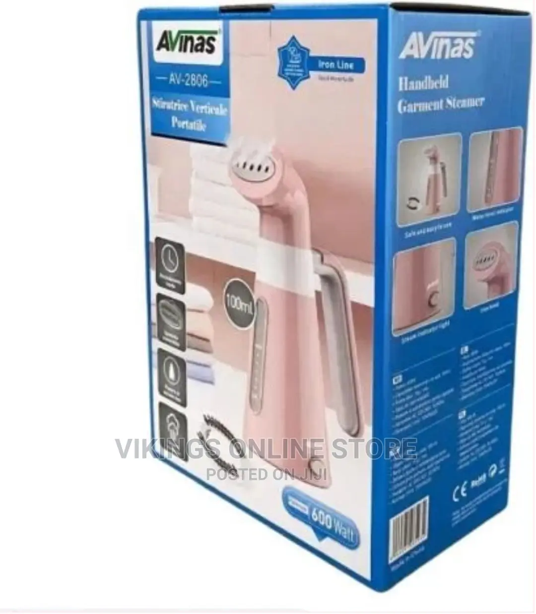AVINAS Handheld Garment Steamer Portable Ironing Machine