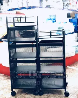 4 Tier Kitchen, Bedroom, Bathroom Storage Basket Organizer