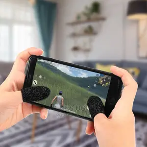 Gaming Finger Sleeve Sweatproof Gloves Breathable Fingertips