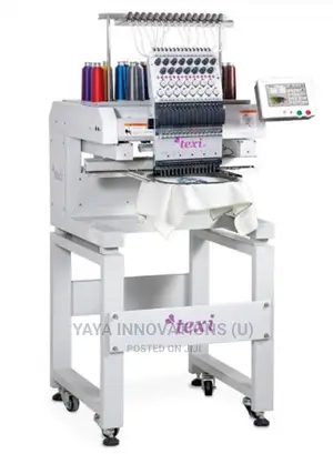 Single Head Cap Flat Garment And T-shirt Embroidery Machine
