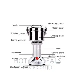 200g Electric Herb Grain Grinder Cereal Milling Machine