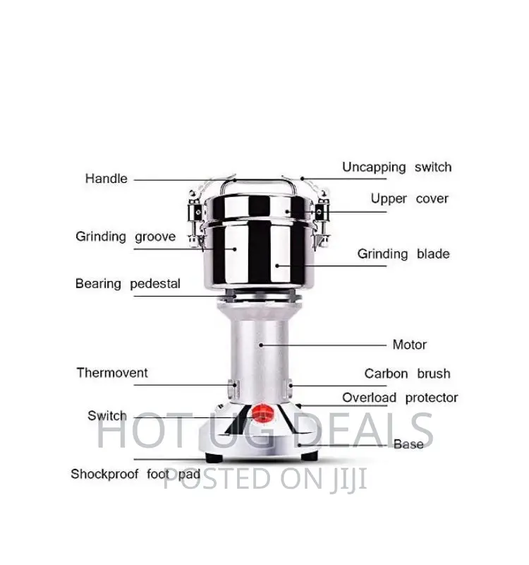 200g Electric Herb Grain Grinder Cereal Milling Machine