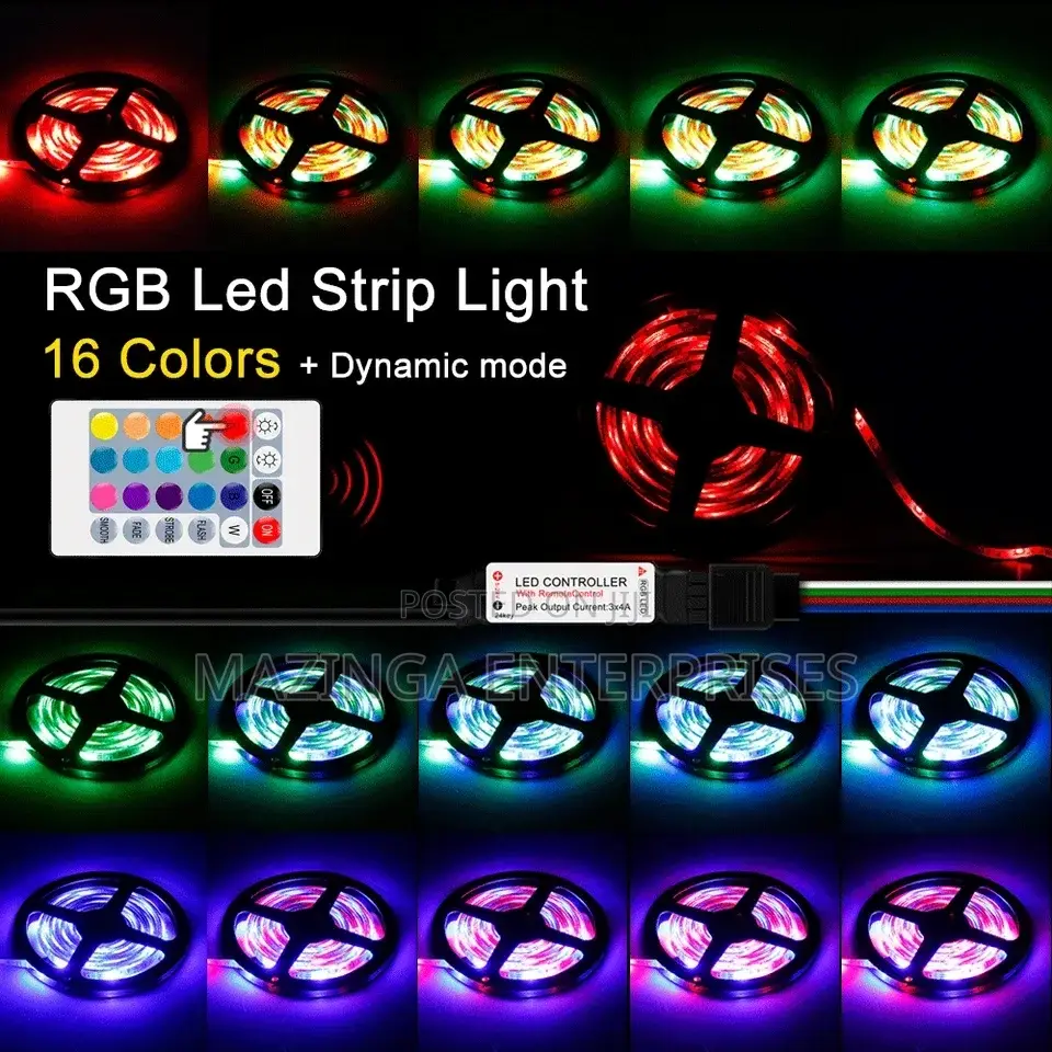 RGB 5meters Waterproof Led Strip Lights