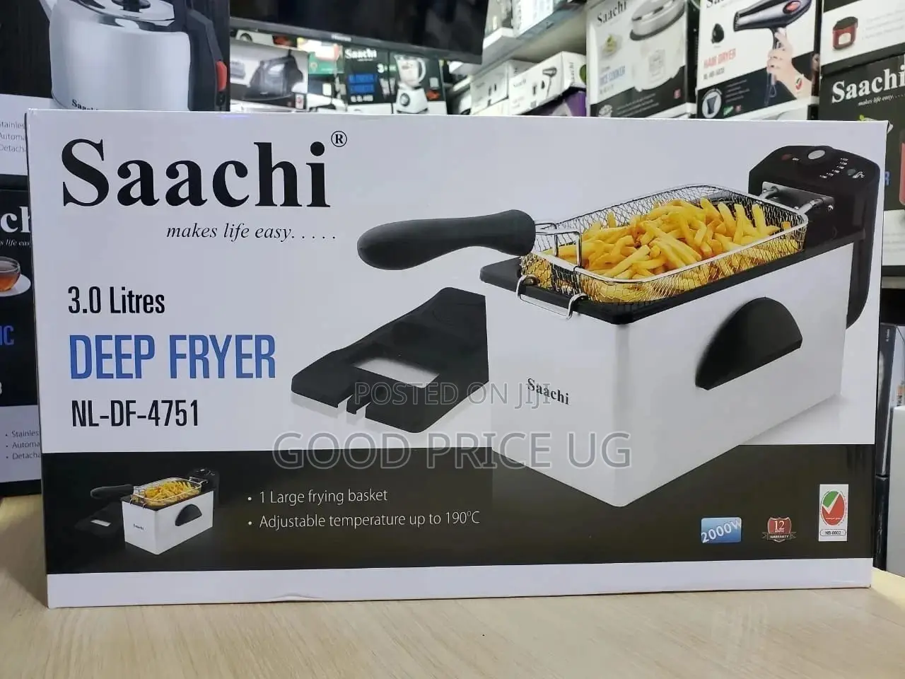 Saachi 3L Deepfryer Single