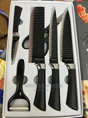 Knife Set Black