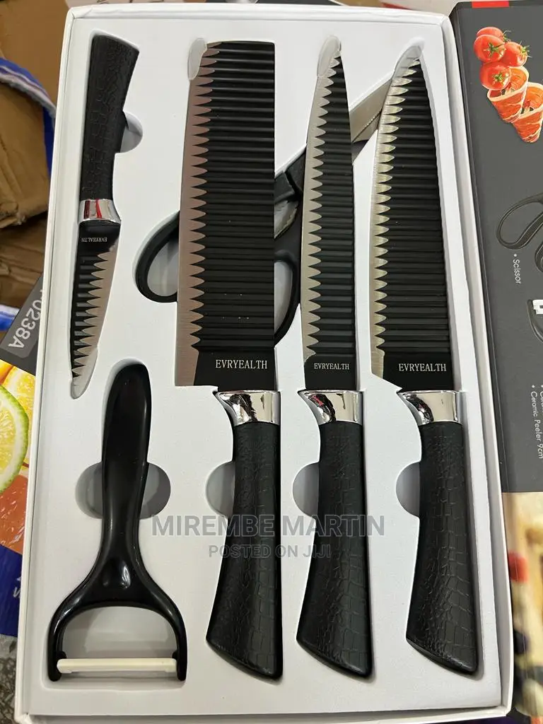 Knife Set Black