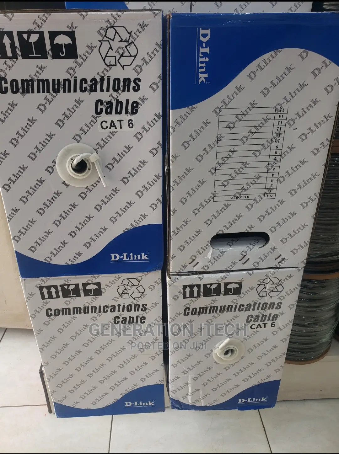 D-Link Cat-6 UTP Networking Cable Indoor -305 Meter