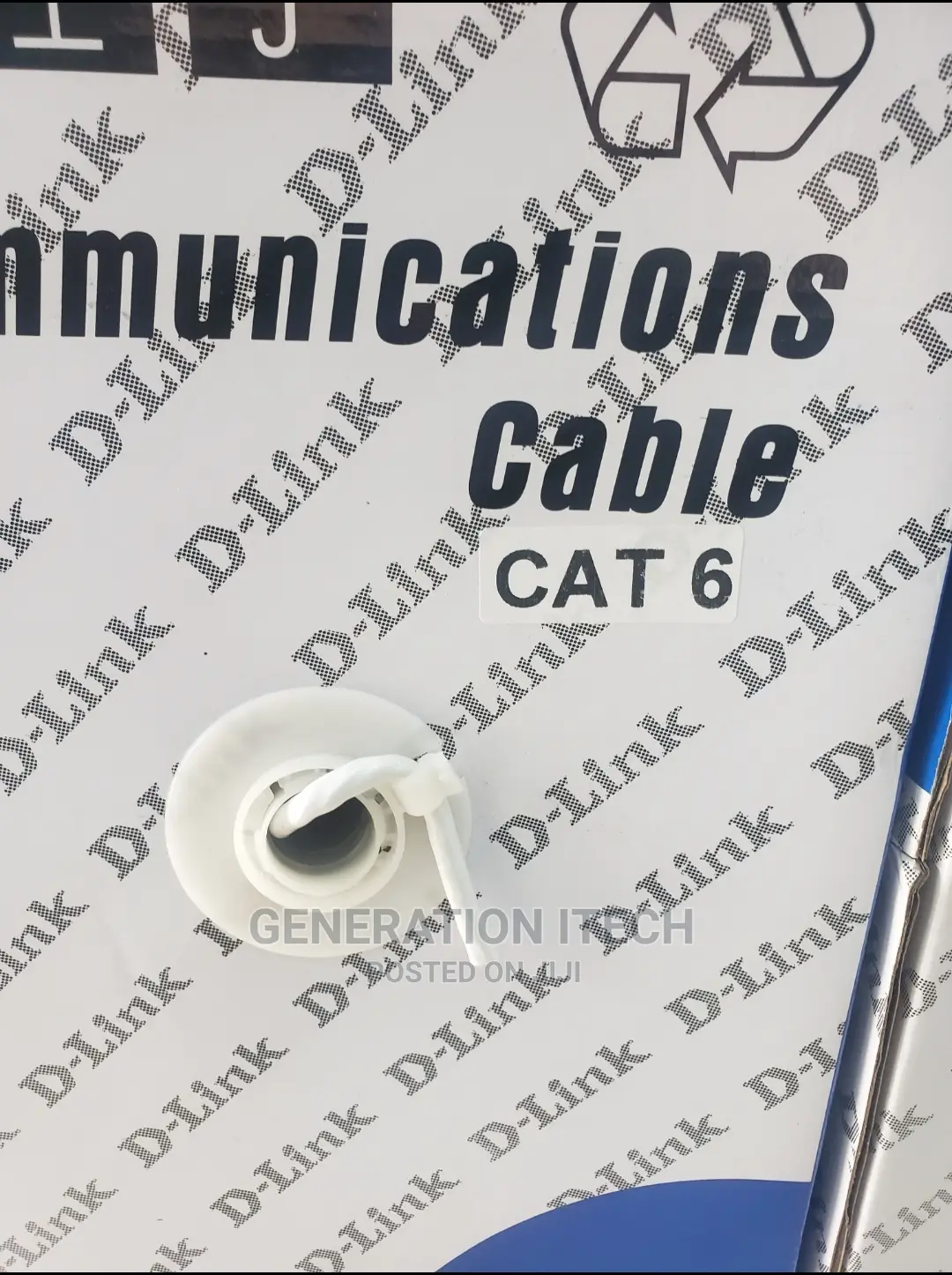 D-Link Cat-6 UTP Networking Cable Indoor -305 Meter
