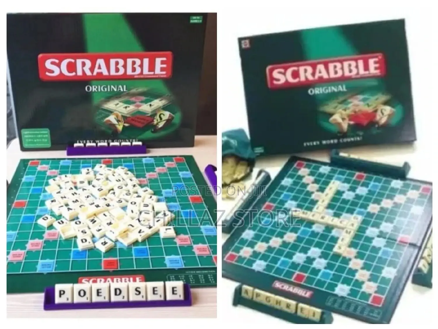 Scramble Board Game
