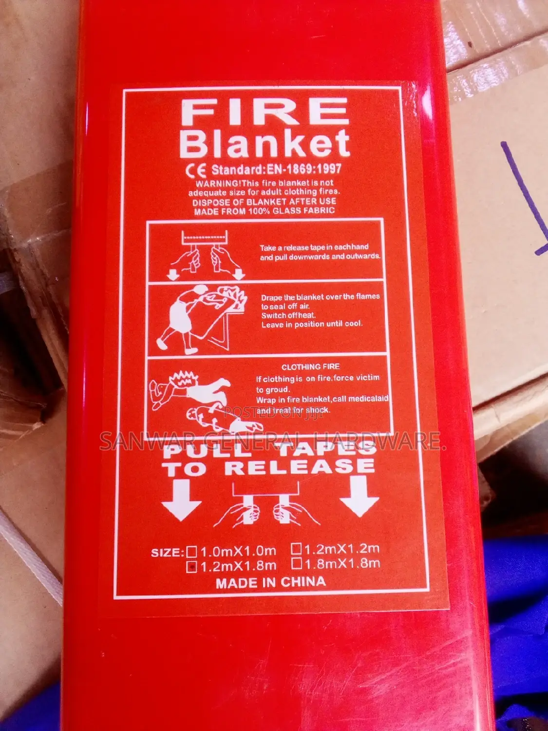 Fire Blanket (1.8MX1.8M)