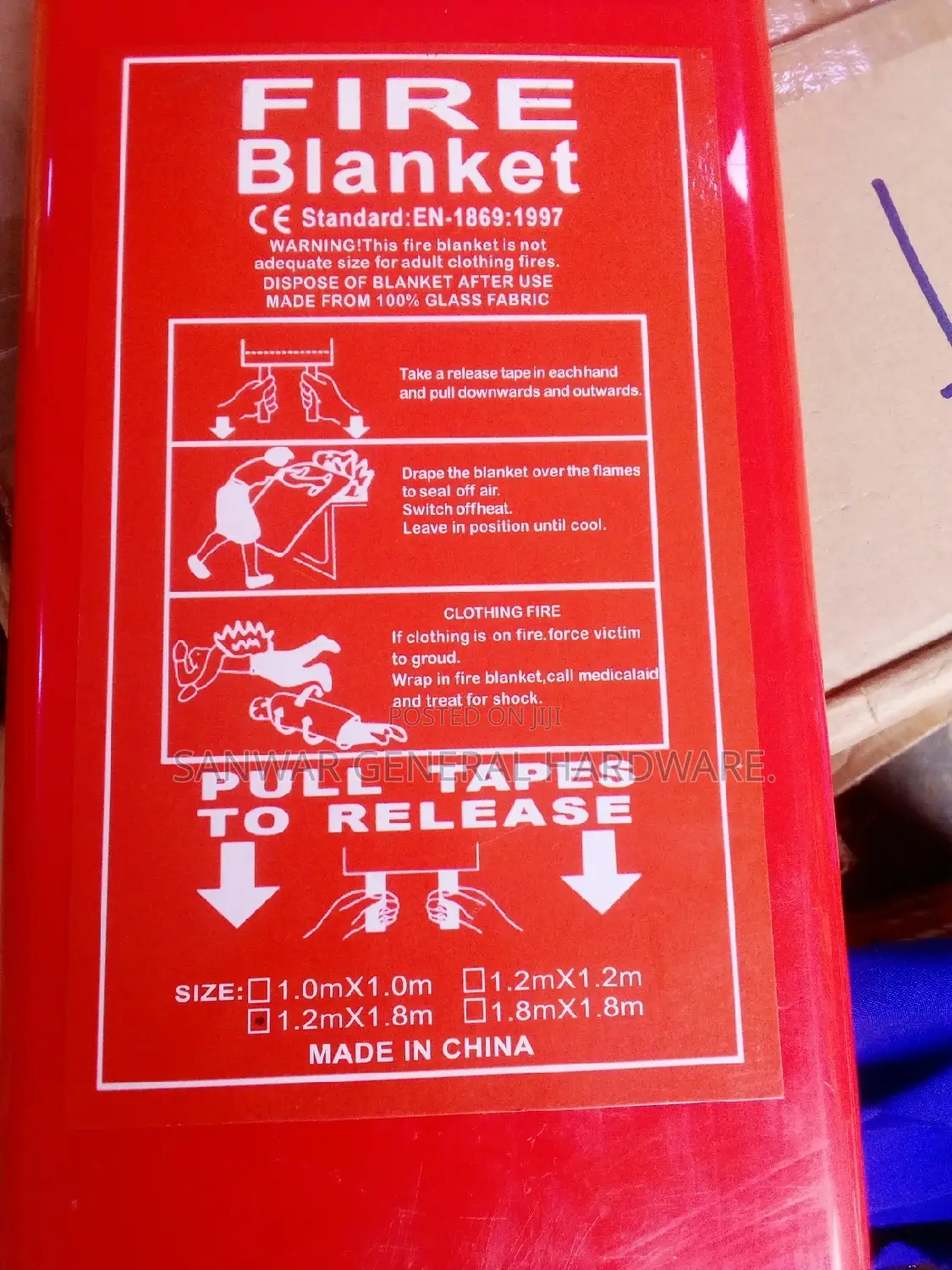 Fire Blanket (1.8MX1.8M)