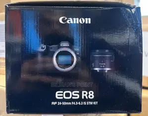 Canon Eos R8 With 24-50mm Lens