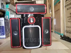 Ailipu 3.1 Home Theater Multimedia Speaker - Black/Red
