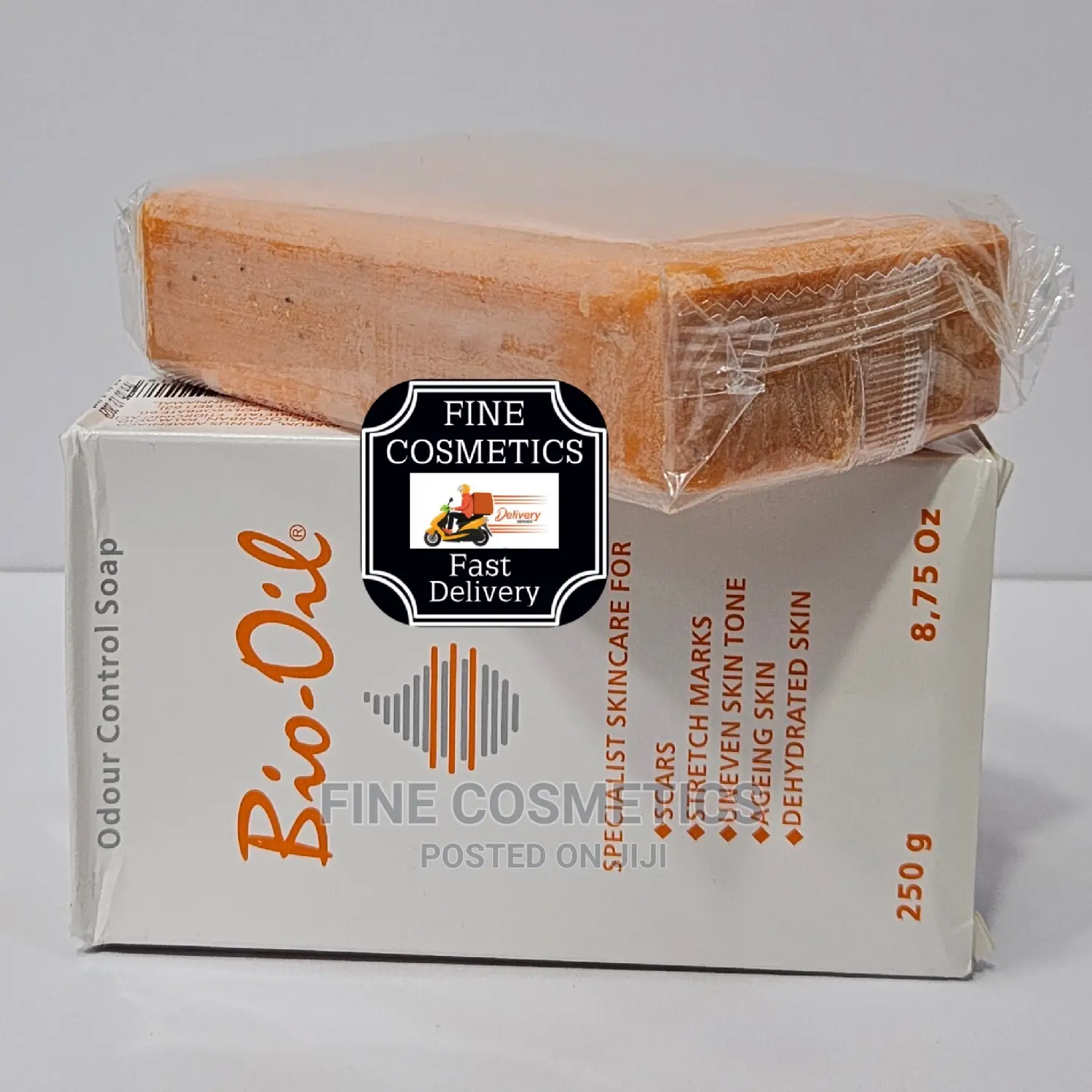BIO OIL Soap With Apricot Scrubs for Scars, Stretch Marks Et