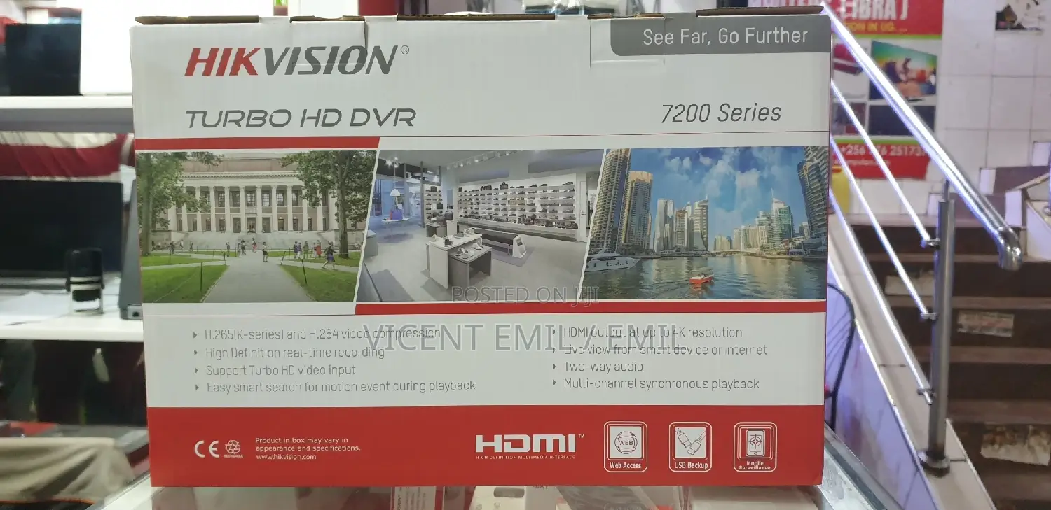 DVR Hikvision Turbo Hd 4 Channels