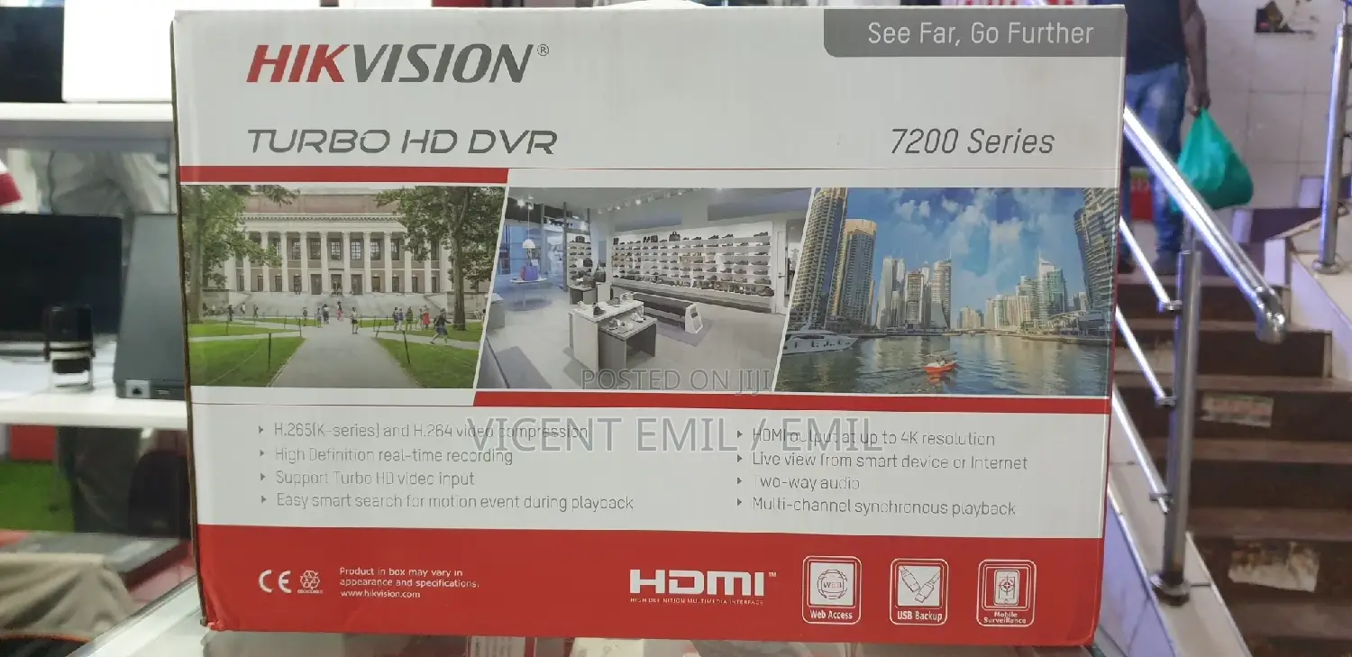 DVR Hikvision Turbo Hd 4 Channels
