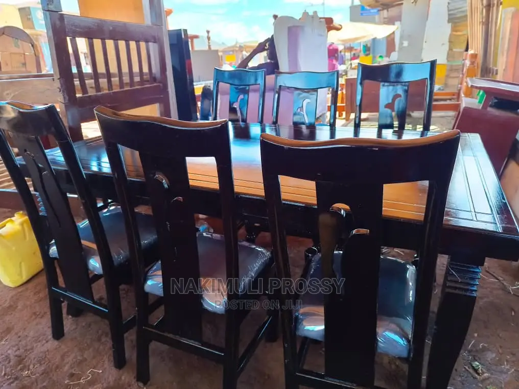 6seater Dinning Set-Brown